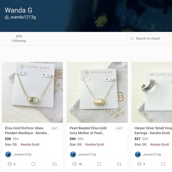 KENDRA SCOTT Elisa Necklace & Elle Earrings PSA! - Picture 10 of 16